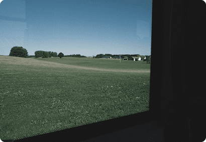 都市の交差点の風景